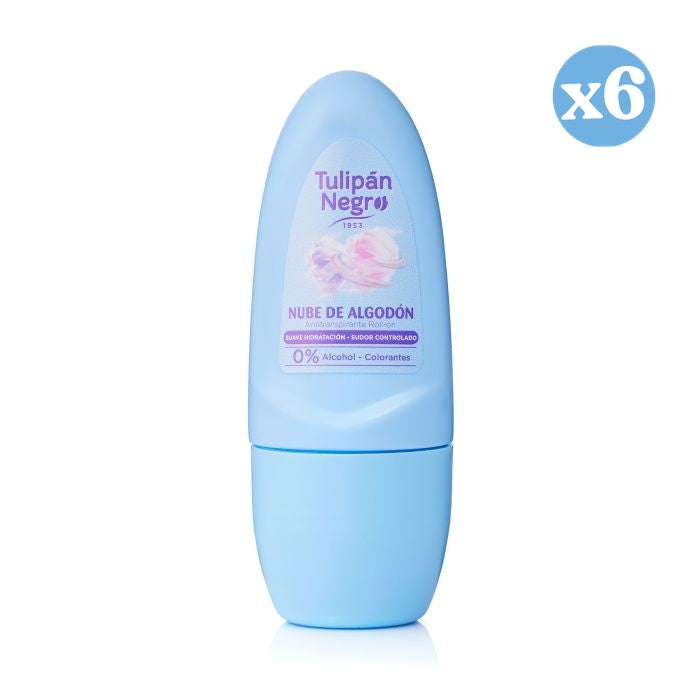 Pack 6x - Desodorante Roll on Nuvem de Algodão 50 ml - Tulipan Negro - 1