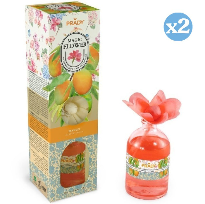 Pack 2x - AMBIENTADOR MAGIC FLOWER DE MANGA 100ML PRADY - Prady - 1