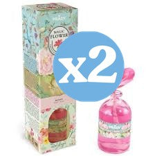 Pack 2x - MAGIC FLOWER AMBIENTE ROSAS 100ML PRADY - Prady - 1