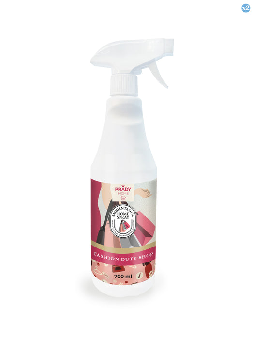 Pack 2x - AMBIENTADOR SPRAY PARA CASA FASHION DUTY SHOP 700 ML - Prady - 1