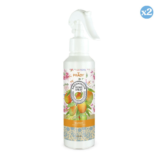 Pack 2x - AMBIENTADOR SPRAY PARA O Lar MANGA 220ML - Prady - 1