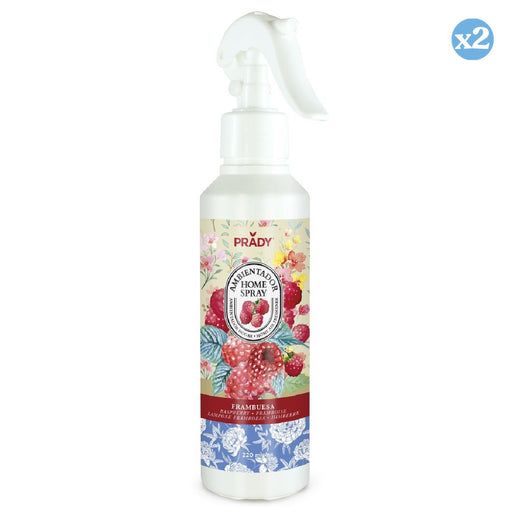 Pack 2x - AMBIENTADOR HOME SPRAY DE FRAMBUESA 220ML - Prady - 1