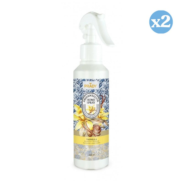 Pack 2x - AMBIENTADOR DE AMBIENTE EM SPRAY DE BAUNILHA 220ML - Prady - 1