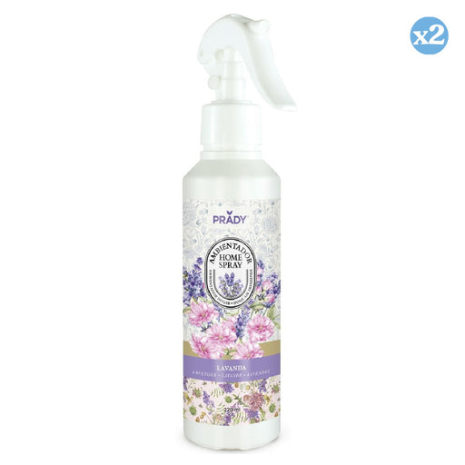 Pack 2x - SPRAY AMBIENTADOR PARA O Lar LAVANDA 220ML - Prady - 1