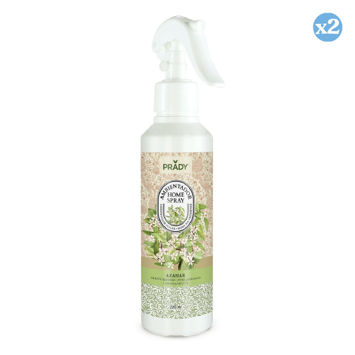 Pack 2x - SPRAY AMBIENTADOR CASA AZAHAR 220ML - Prady - 1