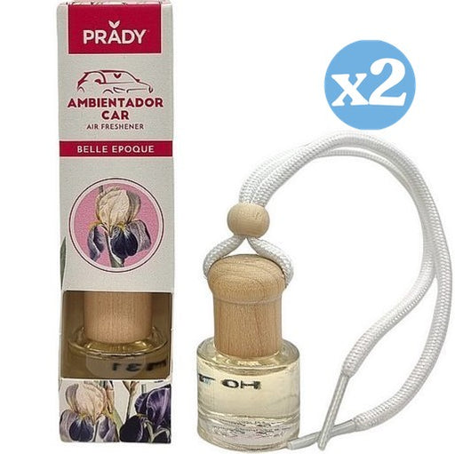 Pack 2x - AMBIENTADOR CARRO BELLE EPOQUE PRADY 6ML - Prady - 1