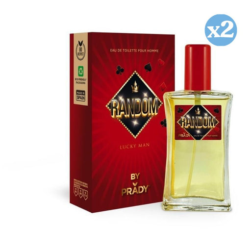 Pack 2x - COLÔNIA RANDOM HOMME 100ML - Prady - 1