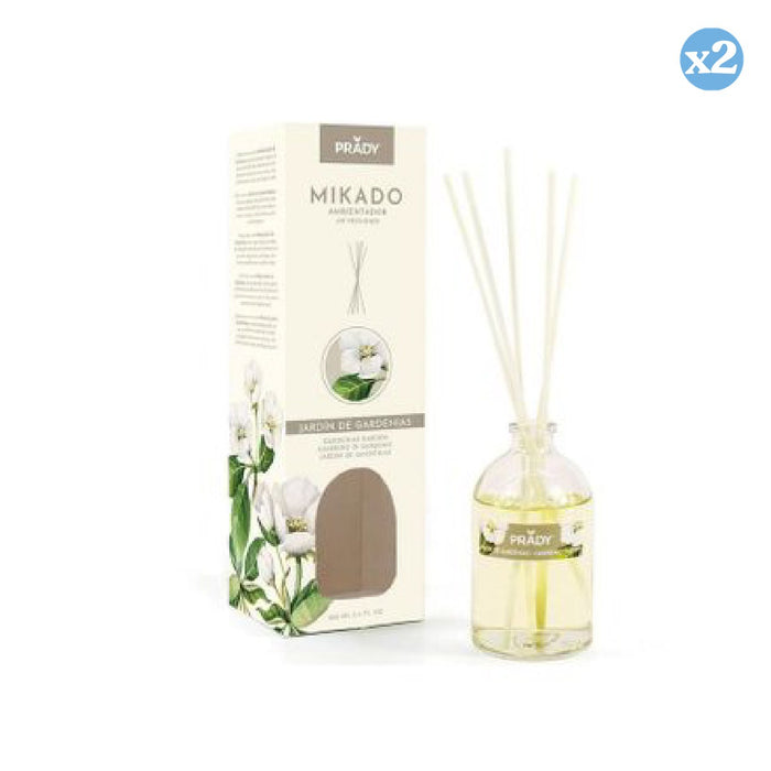 Pack 2x - MIKADO JARDIM DE GARDÊNIAS 100 ML - Prady - 1