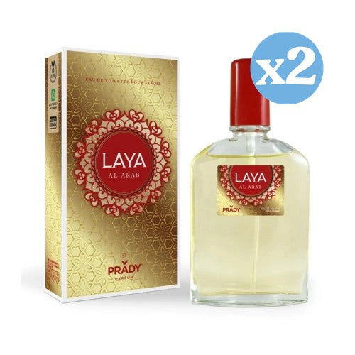 Pack 2x - COLÔNIA LAYA AL ARAB FEMME - Prady - 1