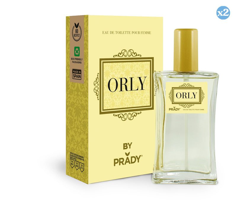 Pack 2x - COLÔNIA ORLY FEMME 90ml - Prady - 1