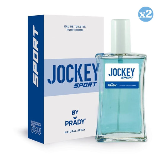 Pack 2x - COLÔNIA JOCKEY SPORT HOMME (AZUL E BRANCO) - Prady - 1