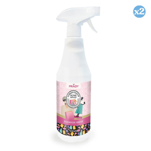 Pack 2x - AMBIENTADOR SPRAY PARA CASA FASHION SHOP 700 ML - Prady - 1