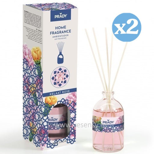 Pack 2x - AMBIENTADOR MIKADO KELAAT ROSA 100ML - Prady - 1