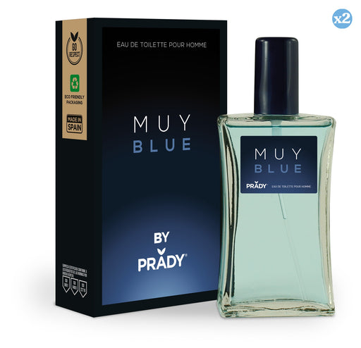 Pack 2x - COLÔNIA MUY BLUE HOMME - Prady - 1