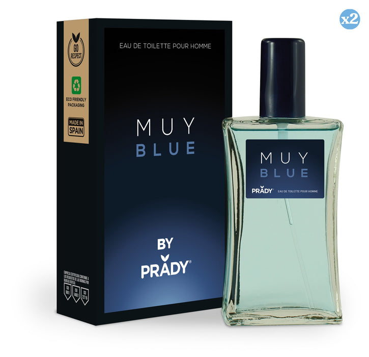 Pack 2x - COLÔNIA MUY BLUE HOMME - Prady - 1