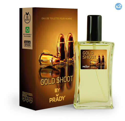 Pack 2x - COLÔNIA GOLD SHOOT HOMME - Prady - 1