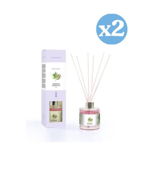 Pack 2x - Difusor de aroma premium MIKADO GEORGEOUS SANDALWOOD 130ML - Prady - 1