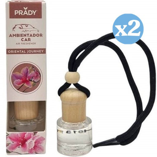 Pack 2x - AMBIENTADOR CARRO ORIENTAL JOURNEY PRADY 6ML - Prady - 1