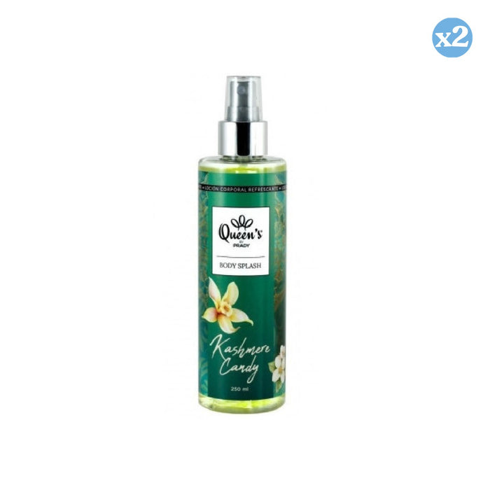 Pack 2x - BODY SPLASH KASHMERE CANDY PRADY 250ML - Prady - 1