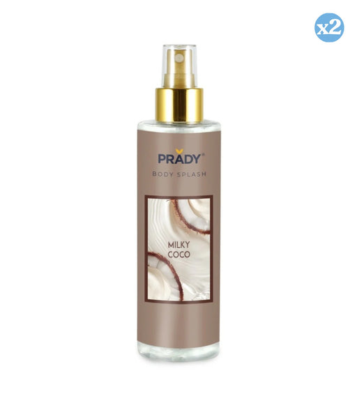 Pack 2x - BODY SPLASH LEITE DE COCO - FEMME - PRADY - Prady - 1