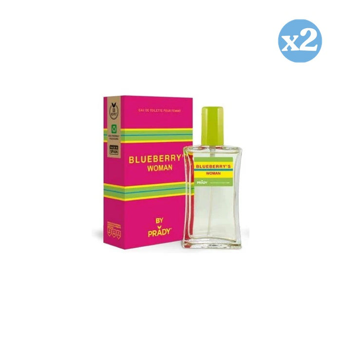 Pack 2x - PERFUME BLUEBERRYS FEMME - Prady - 1