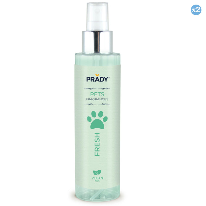 Pack 2x - PERFUME PARA ANIMAIS DE ESTIMAÇÃO FRESH 150ML - Prady - 1