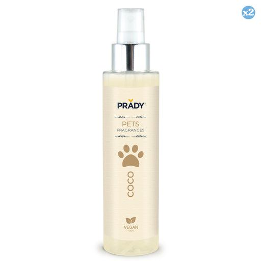 Pack 2x - PERFUME PARA ANIMAIS DE ESTIMAÇÃO COCO 150ML - Prady - 1