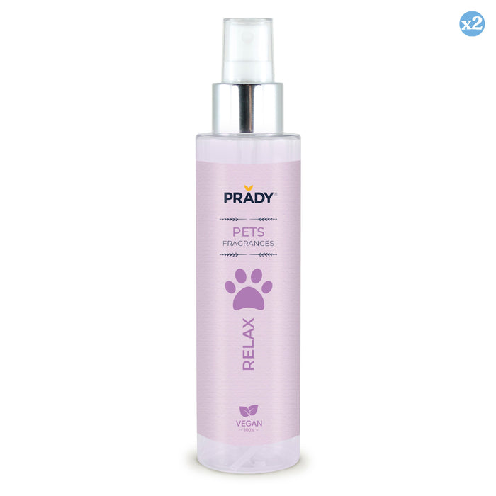 Pack 2x - PERFUME PARA ANIMAIS DE ESTIMAÇÃO RELAX 150ML - Prady - 1