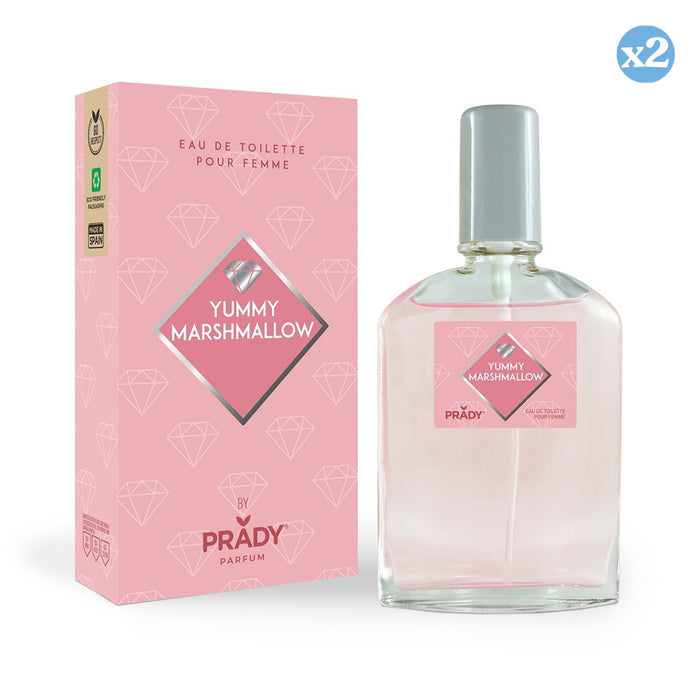 Pack 2x - EAU DE TOILETTE MULHER YUMMY MARSHMALLOW - PRADY - Prady - 1