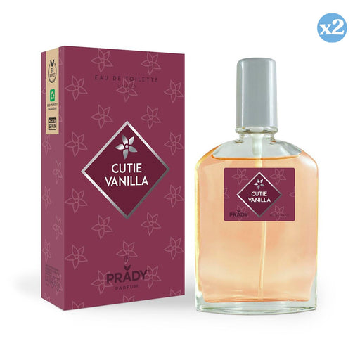 Pack 2x - EAU DE TOILETTE UNISSEX CUTIE VANILLA - PRADY - Prady - 1