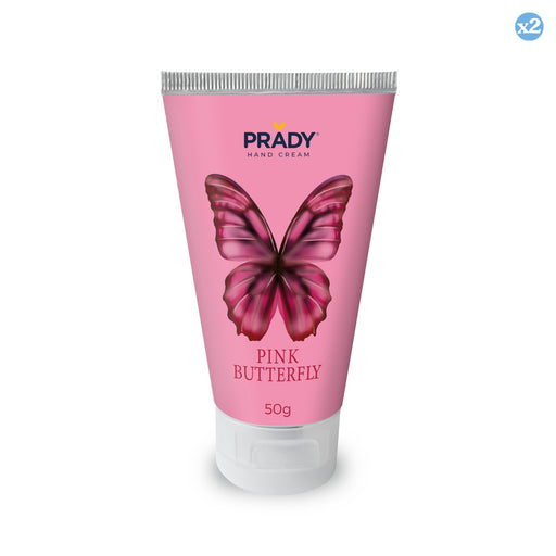 Pack 2x - CREME PARA AS MÃOS PINK BUTTERFLY - Prady - 1