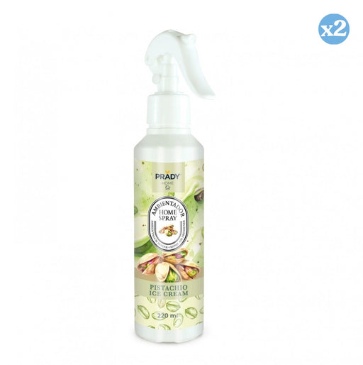Pack 2x - DIFUSOR DE AMBIENTE EM SPRAY DE SORBET DE PISTÁCIO 220ML - Prady - 2