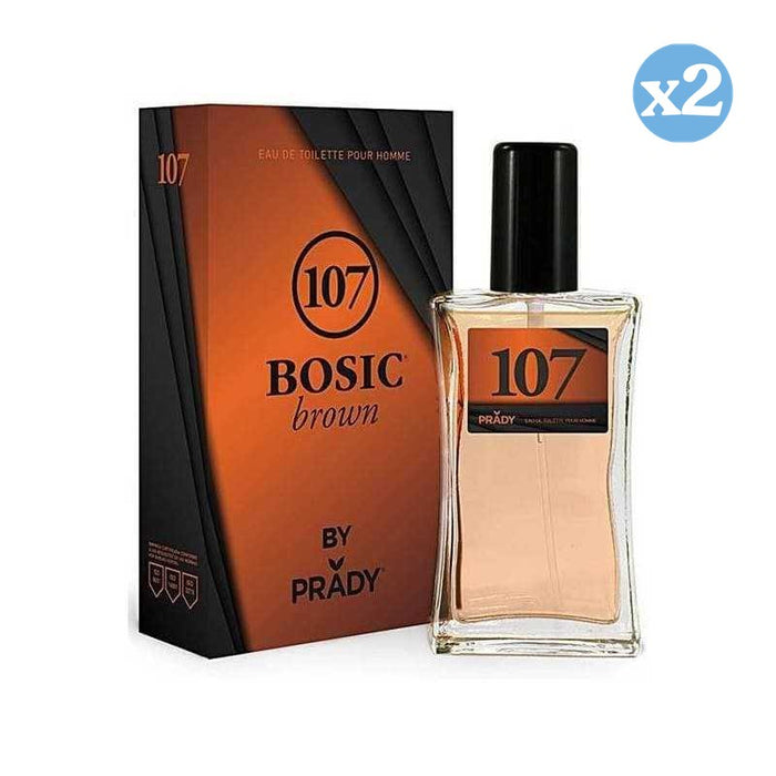 Pack 2x - COLÔNIA BOSIC BROWN HOMME - Prady - 1