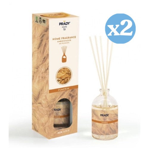 Pack 2x - AMBIENTADOR DE MIKADO ABÓBORA 100ML - Prady - 1