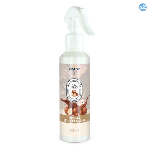 Pack 2x - AMB. HOME SPRAY CREME DE AVELÃS 220 ML - Prady - 1