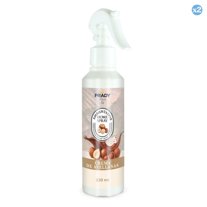 Pack 2x - AMB. HOME SPRAY CREME DE AVELÃS 220 ML - Prady - 1