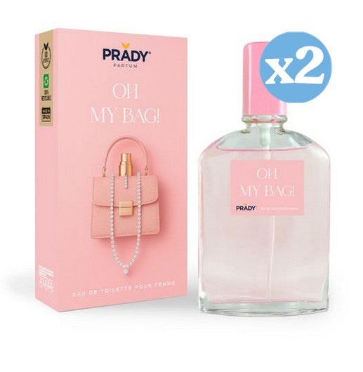 Pack 2x - Eau de Toilette Oh my Bag! para Mulher - Prady - Prady - 2