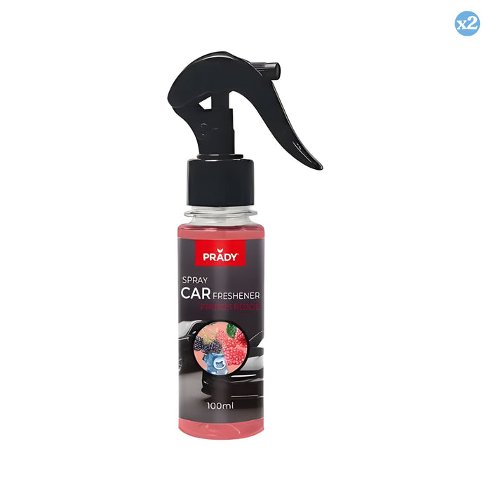 Pack 2x - Ambientador Carro Prady Frutas Vermelhas - Prady - 1