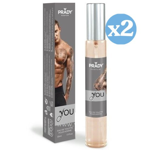 Pack 2x - EAU DE TOILETTE 33ML VOCÊ - Prady - 1