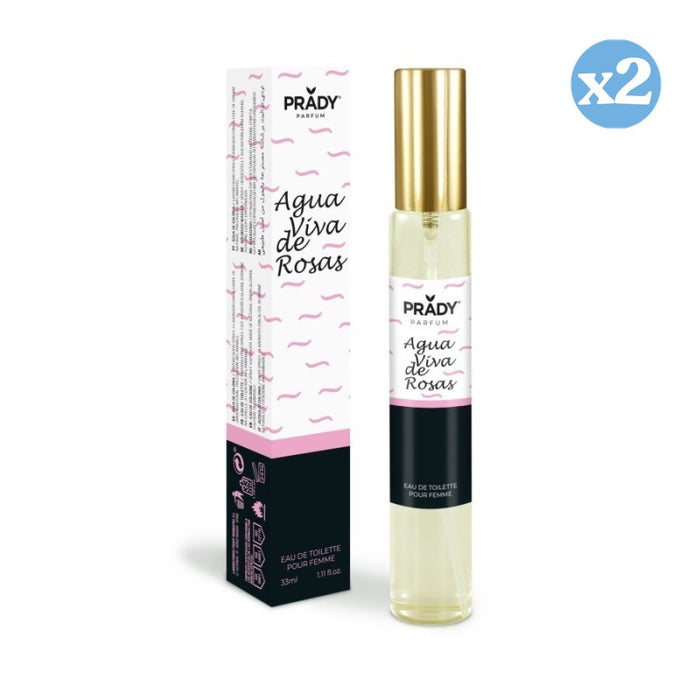 Pack 2x - EAU DE TOILETTE 33ML ÁGUA VIVA - Prady - 1