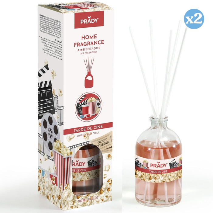 Pack 2x - DIFUSOR DE AMBIENTE TARDE DE CINEMA 100ML - Prady - 1