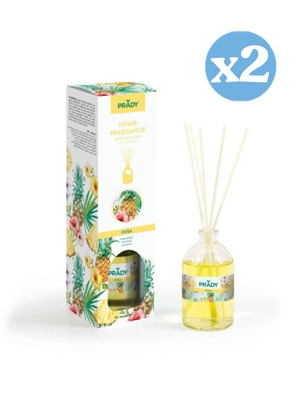Pack 2x - MIKADO AMBIENTADOR ABACAXI 100ML - Prady - 1
