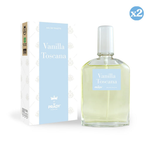 Pack 2x - Eau de Toilette "Vanilla Toscana" - Unissex - 85ml - Prady - Prady - 1