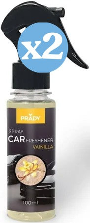 Pack 2x - AMBIENTADOR CARRO BAUNILHA - 100ML - PRADY - Prady - 1