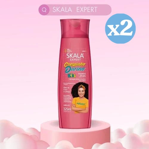 Pack 2x - champô Crespinho Divino 325ml Skala - Skala - 2