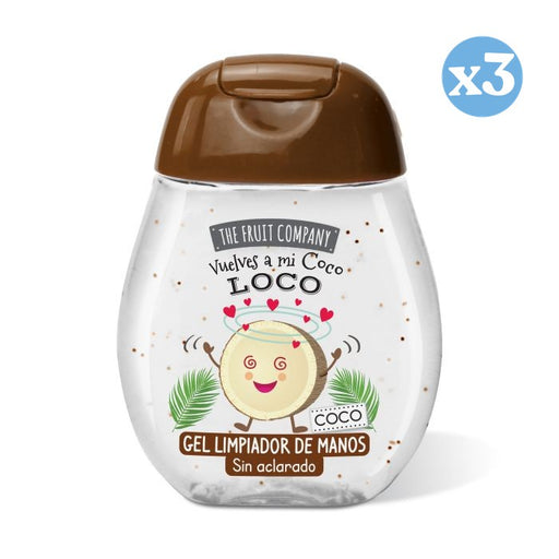 Pack 3x - Gel de Limpeza de Mãos - Coco - The Fruit Company - The Fruit Company - 1