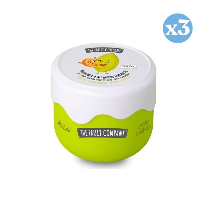 Pack 3x - HIDRATANTE CORPORAL DE MELÃO EFEITO SEDA 200ML TFC - The Fruit Company - 1