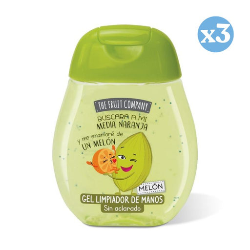 Pack 3x - GEL DE LIMPEZA DE MÃOS DE MELÃO - THE FRUIT COMPANY - The Fruit Company - 1