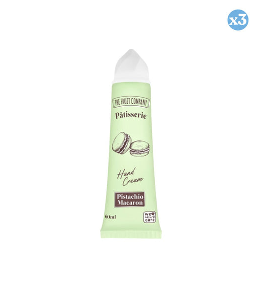 Pack 3x - CREME DE MÃOS PISTÁCIO MACARON PATISSERIE - The Fruit Company - 1