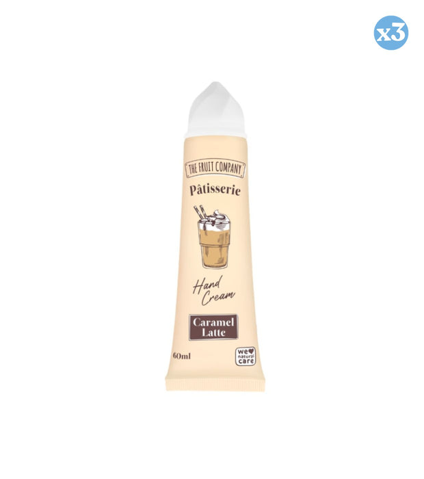 Pack 3x - CREME DE MÃOS CARAMELO LATTE PATISSERIE - The Fruit Company - 1